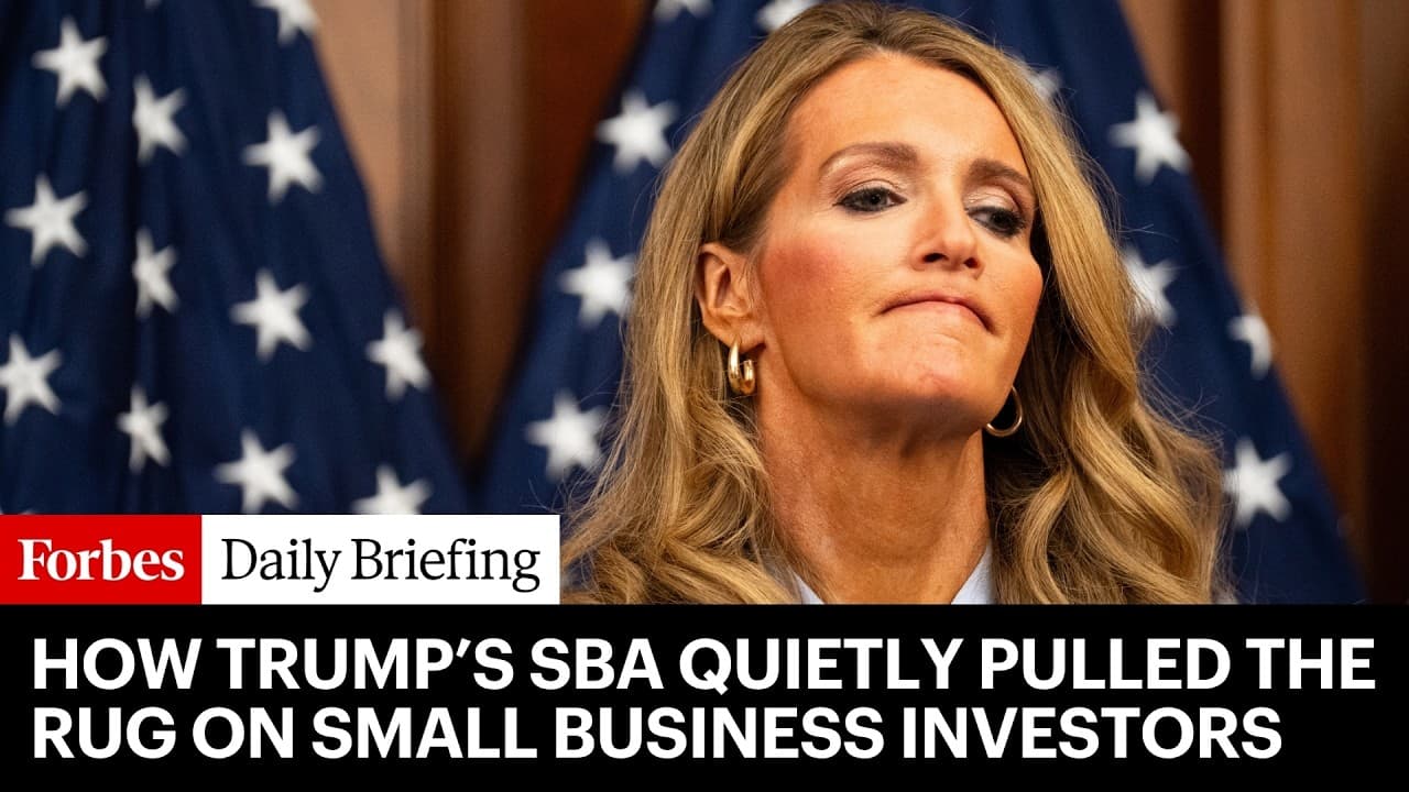 How Trump’s SBA Quietly Pulled The Rug On Small Business Investors