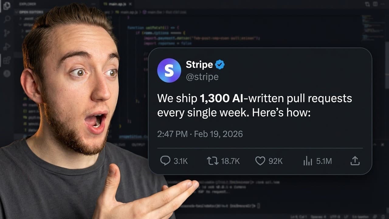 Stripe's Coding Agents Ship 1,300 PRs EVERY Week - Here's How They Do It