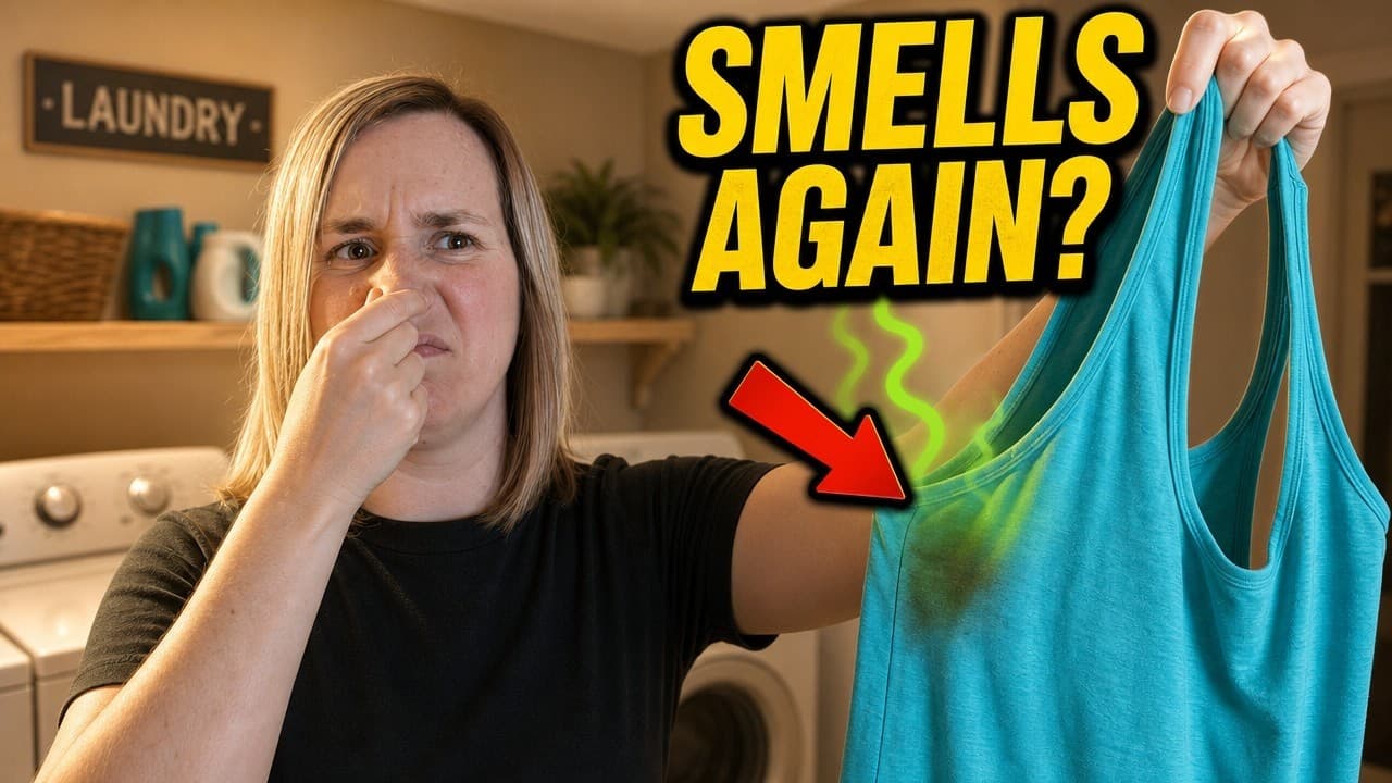 Why Your Gym Clothes STILL Smell After Washing (It's the Fabric Not You)