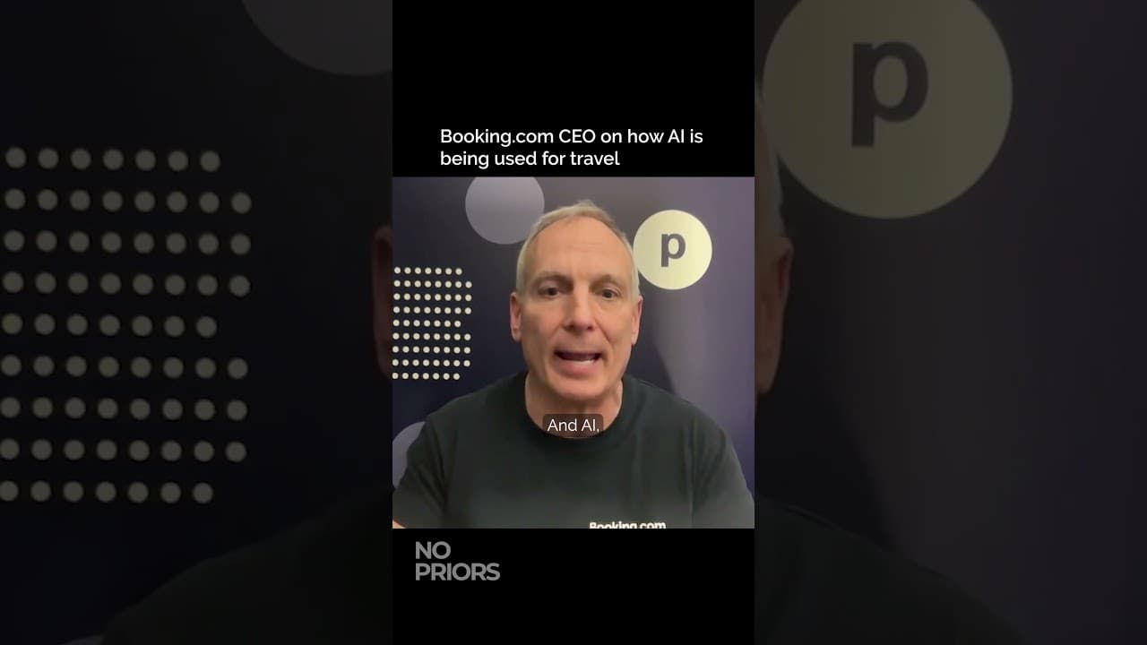 Booking Holdings CEO: AI Makes Us Easier, Cheaper, Better