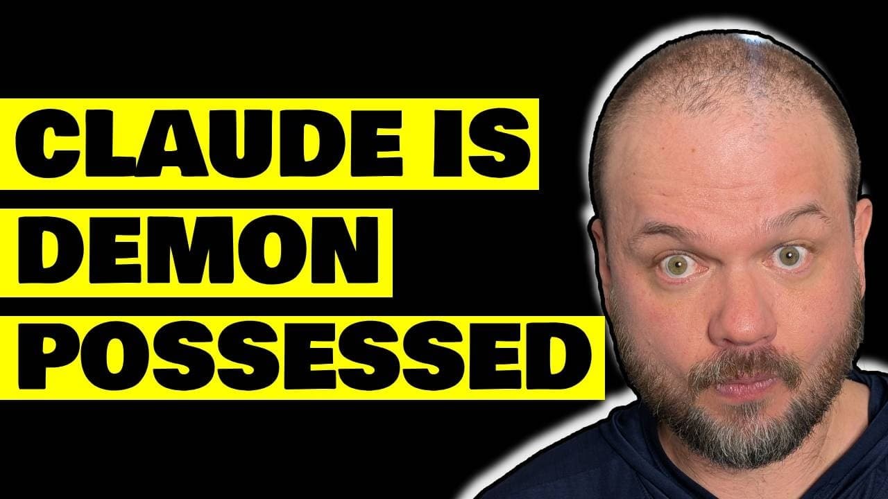 OPUS 4.6 thinks it's "DEMON POSSESSED"