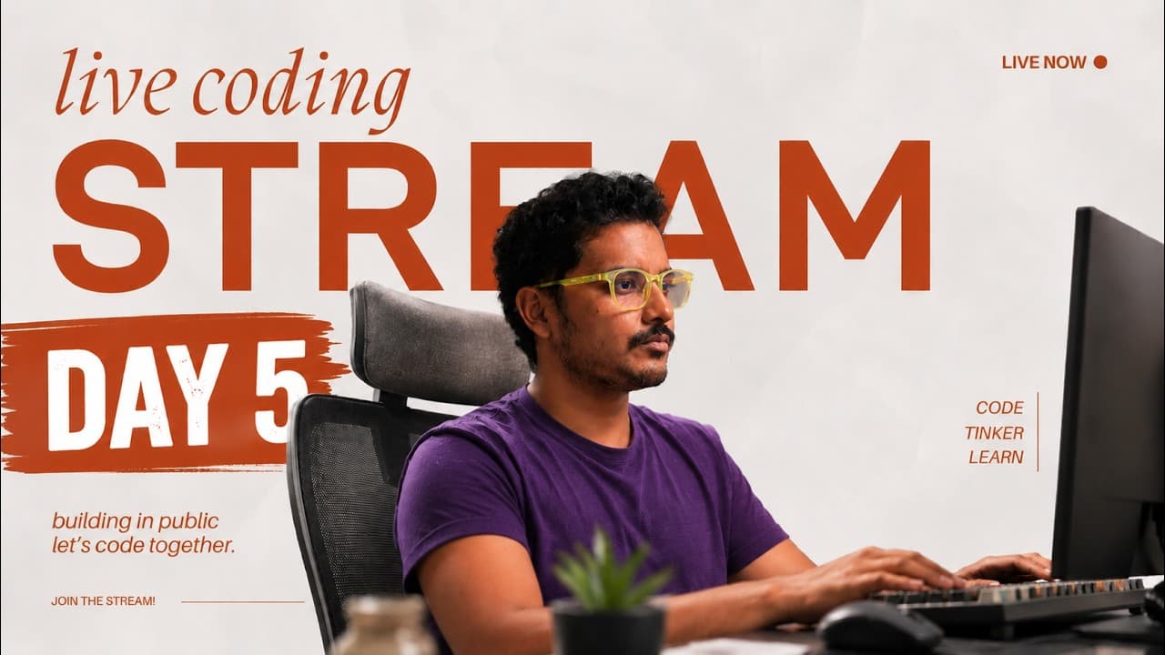 Day 5 of Live Coding until I make $1,000,000 ARR