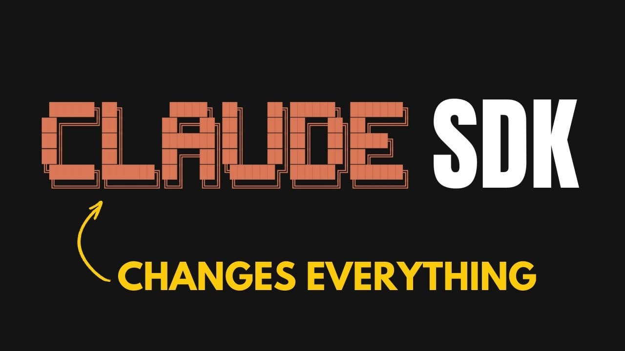 Building Custom AI Agents Just Got EASIER - Claude Agent SDK