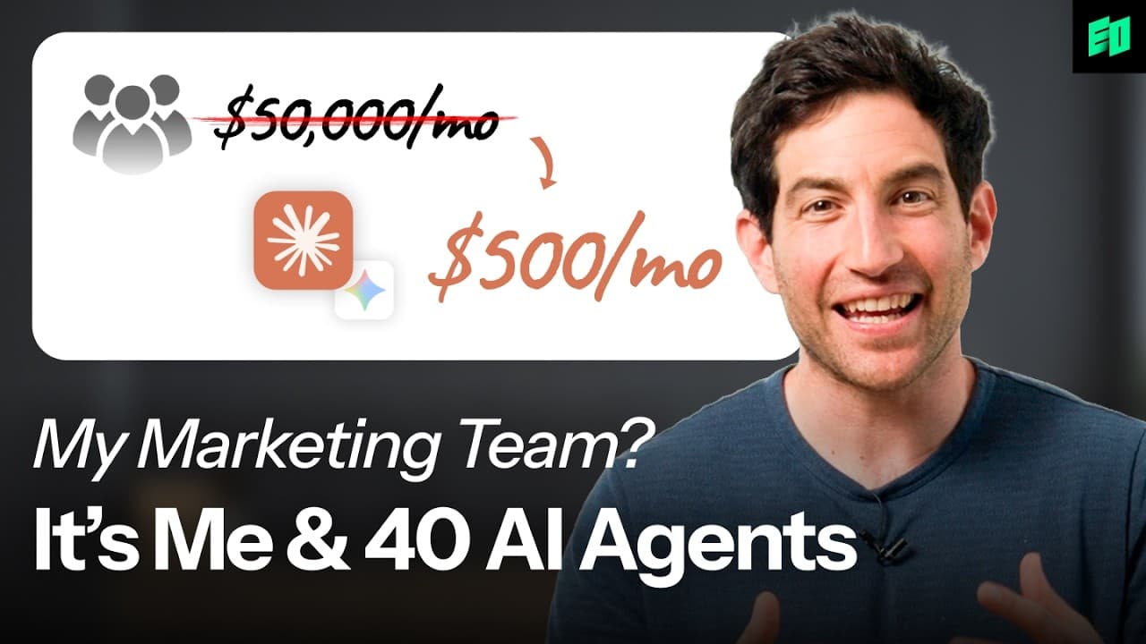 AI is way Underhyped. He Runs His Entire Marketing Team with 40 AI Agents | Relay.app, Jacob Bank
