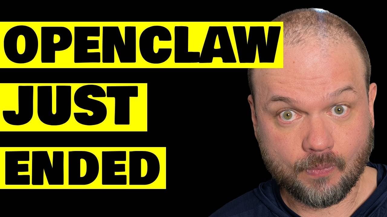 the end of OpenClaw