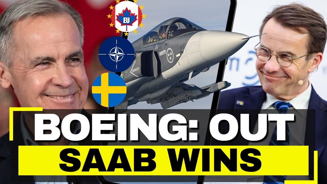 Canada Rejects BOTH US Bids - Picks SWEDISH Jet on Canadian Airframe, Boeing OUT