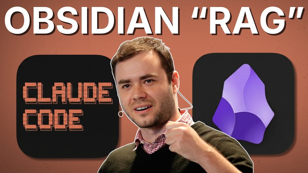 Karpathy's Obsidian RAG + Claude Code = CHEAT CODE