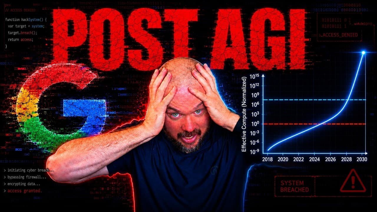 Google's SHOCKING "POST AGI" paper...