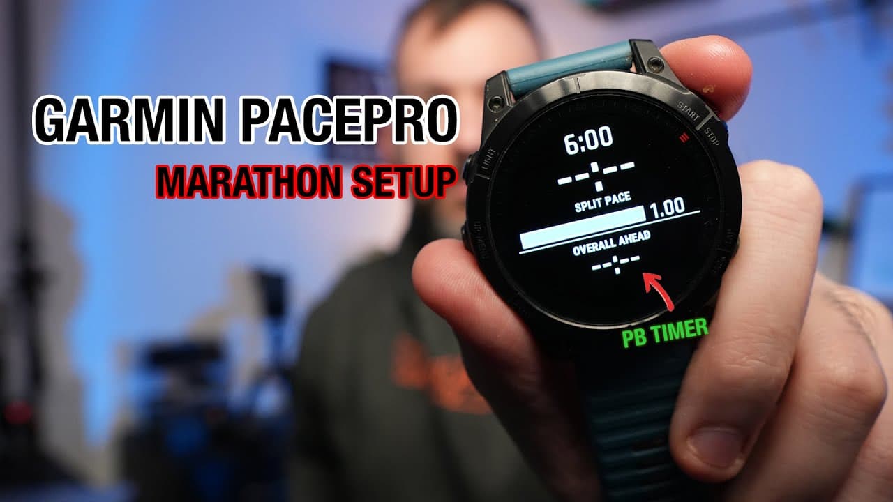 Garmin PacePro Explained - Full Set Up and Walkthrough