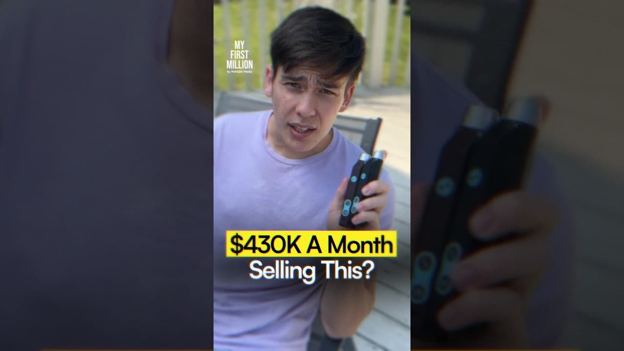 He built a $430K/month business selling jaw massagers