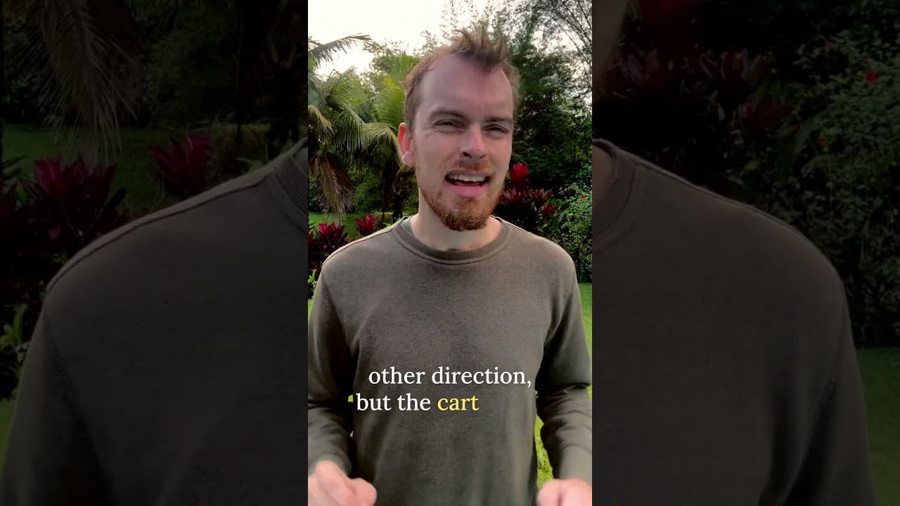 The cart keeps moving. No one asks where.