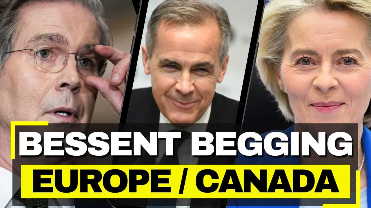 Bessent's Begging BACKFIRES - Won't Refund $134B Illegal Tariff, BEGS Europe/China Stay