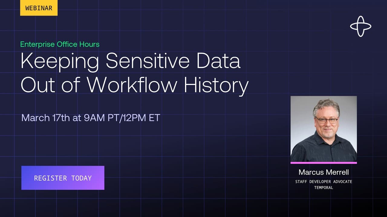 Keeping Sensitive Data Out of Workflow History