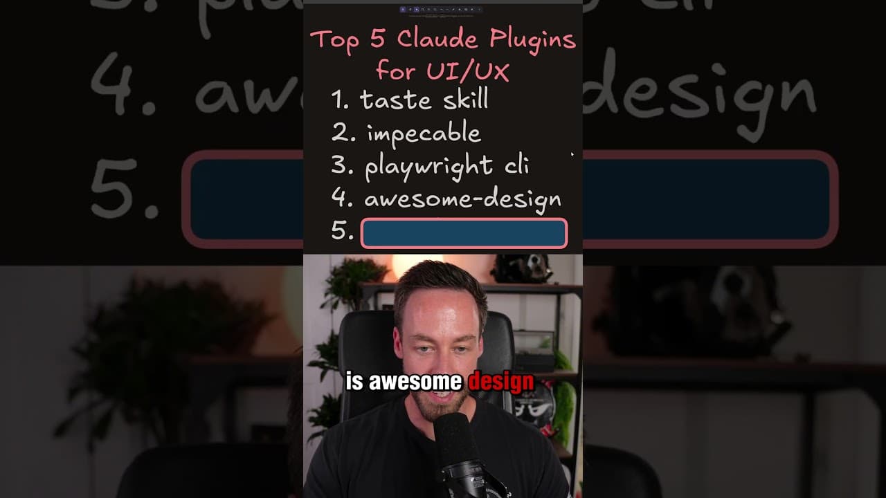 5 Plugins That Turn Claude Into a Design Genius