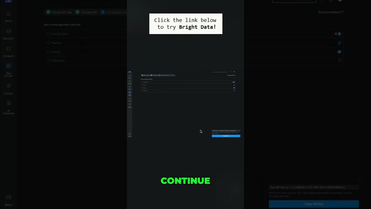Bright Data: Easy Web Unlocking API & Scraping Guide #shorts