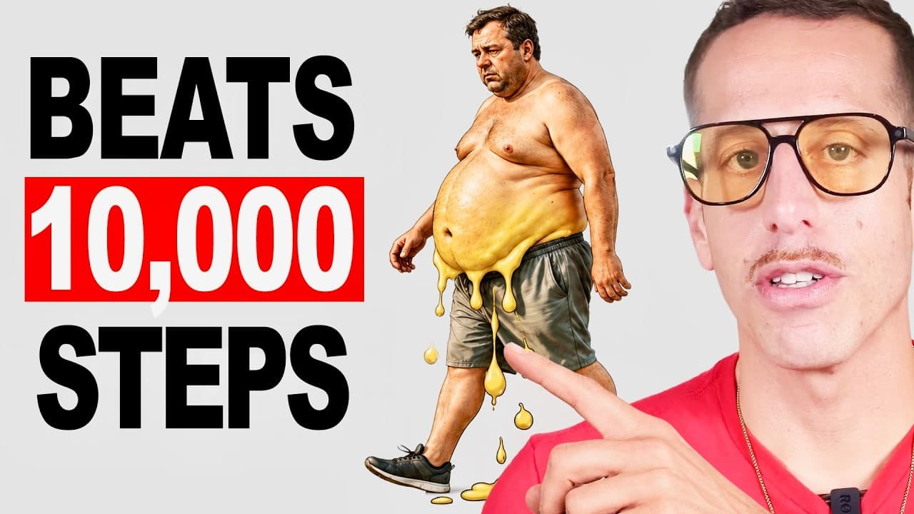 Stop Walking 10,000 Steps/Day (do this for 10 minutes instead)