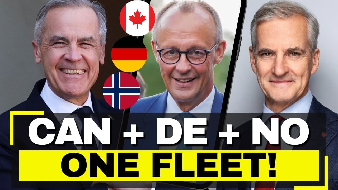 HISTORIC: Germany and Norway Give Up Own Sub Slots for Canada - Shared Arctic Fleet