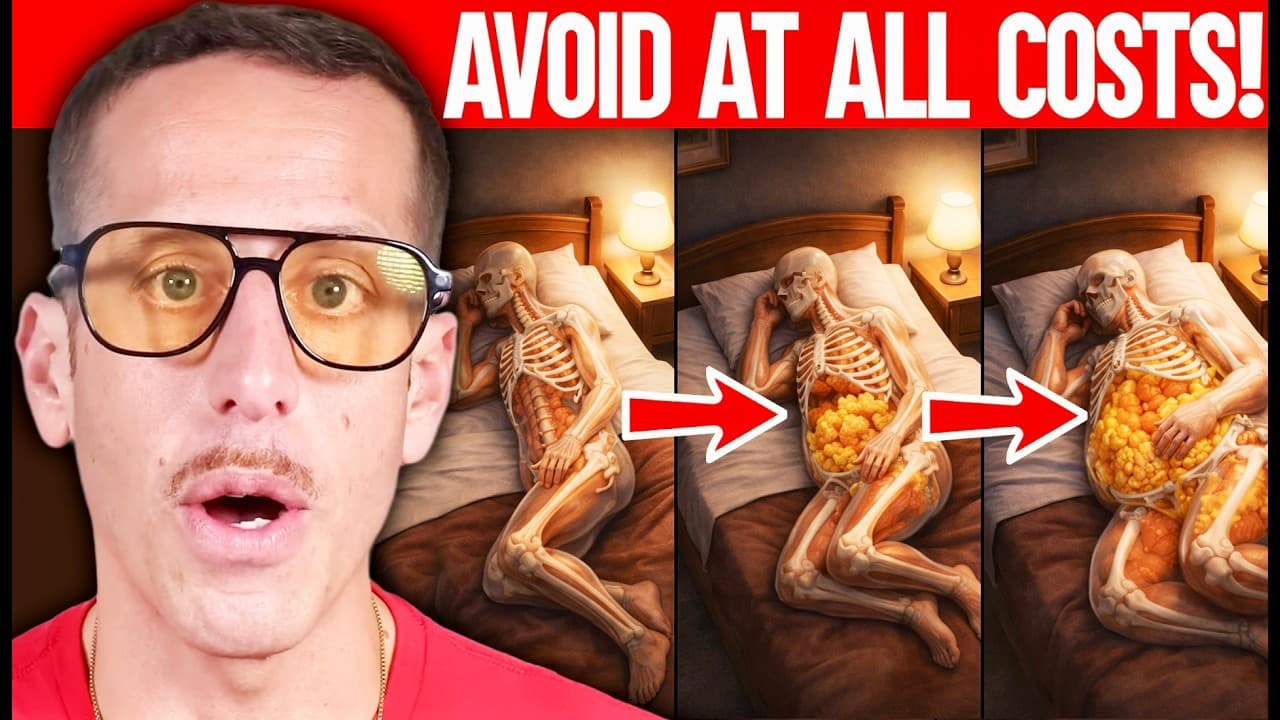 Every Night You Do This, You DOUBLE Stubborn Visceral Fat