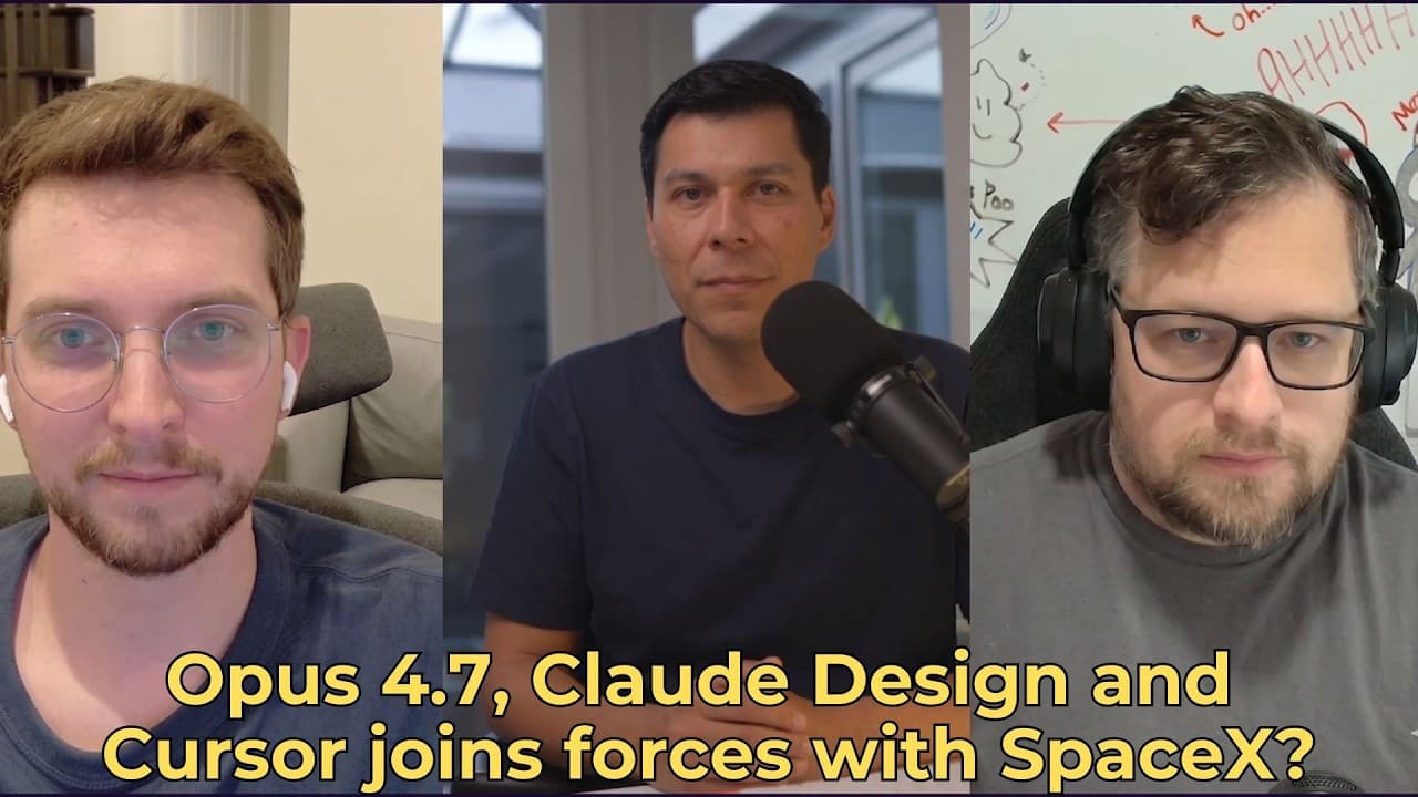 Opus 4.7 Feels Weird? Claude Design is Amazing, Cursor? RooCode End of an Era | Ep 14
