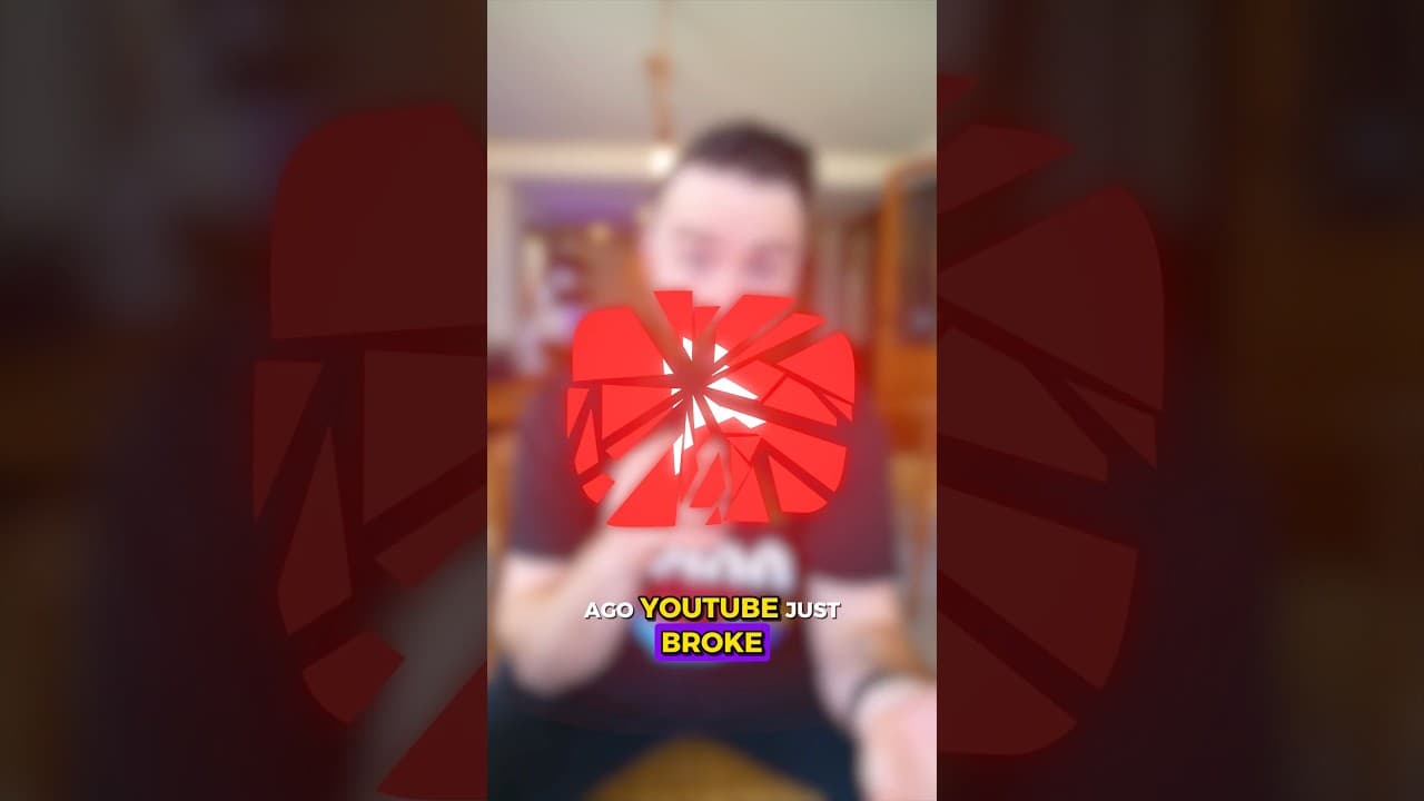 YouTube BROKE but the ads kept working...