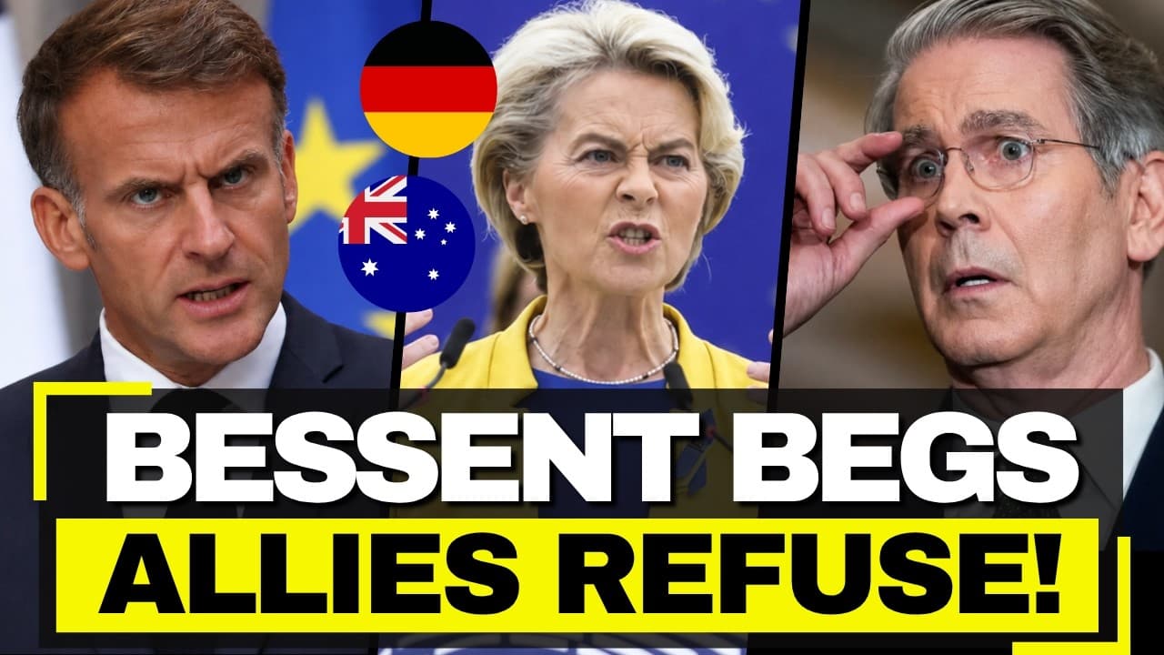 USA PANICS as Bessent Borrows $1 TRILLION - France SLAMS Trump, Dollar Collapses!