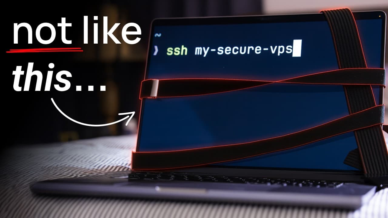 Securing a VPS using the "Belt and Braces" approach (ft Tailscale)