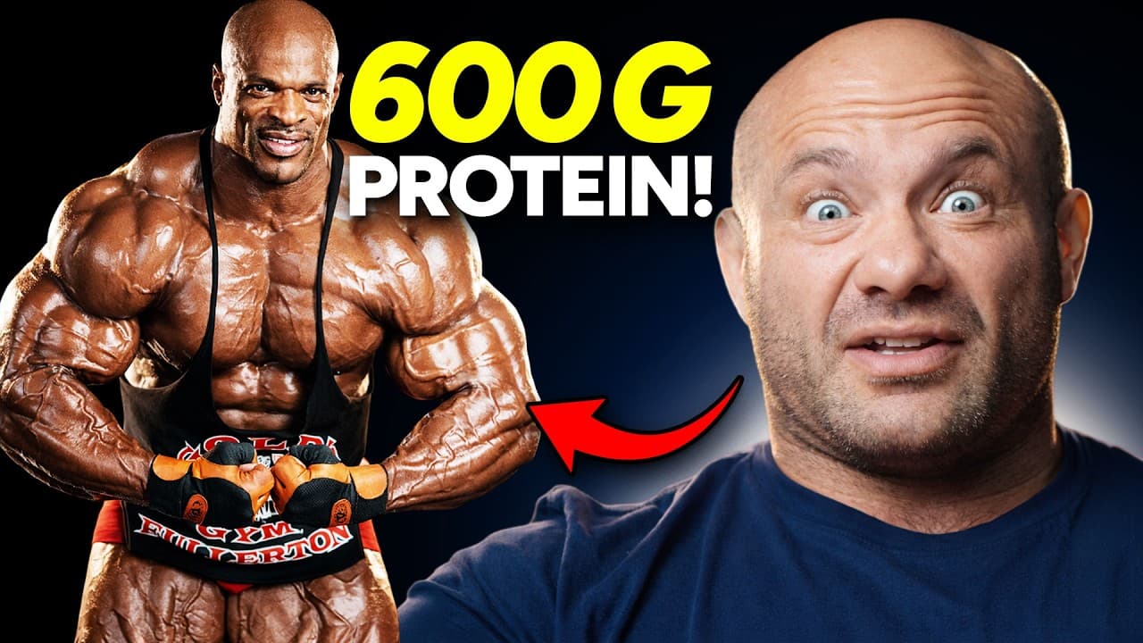 Exercise Scientist Critiques Ronnie Coleman’s SHOCKING DIET!