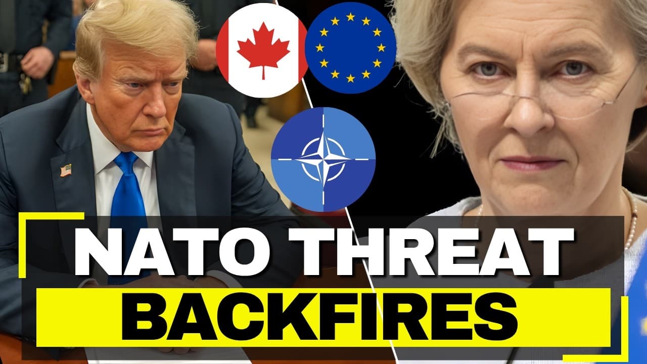 Trump's NATO Threat EXPOSES US Weakness - Calls Alliance 'Paper Tiger,' Europe Moves On