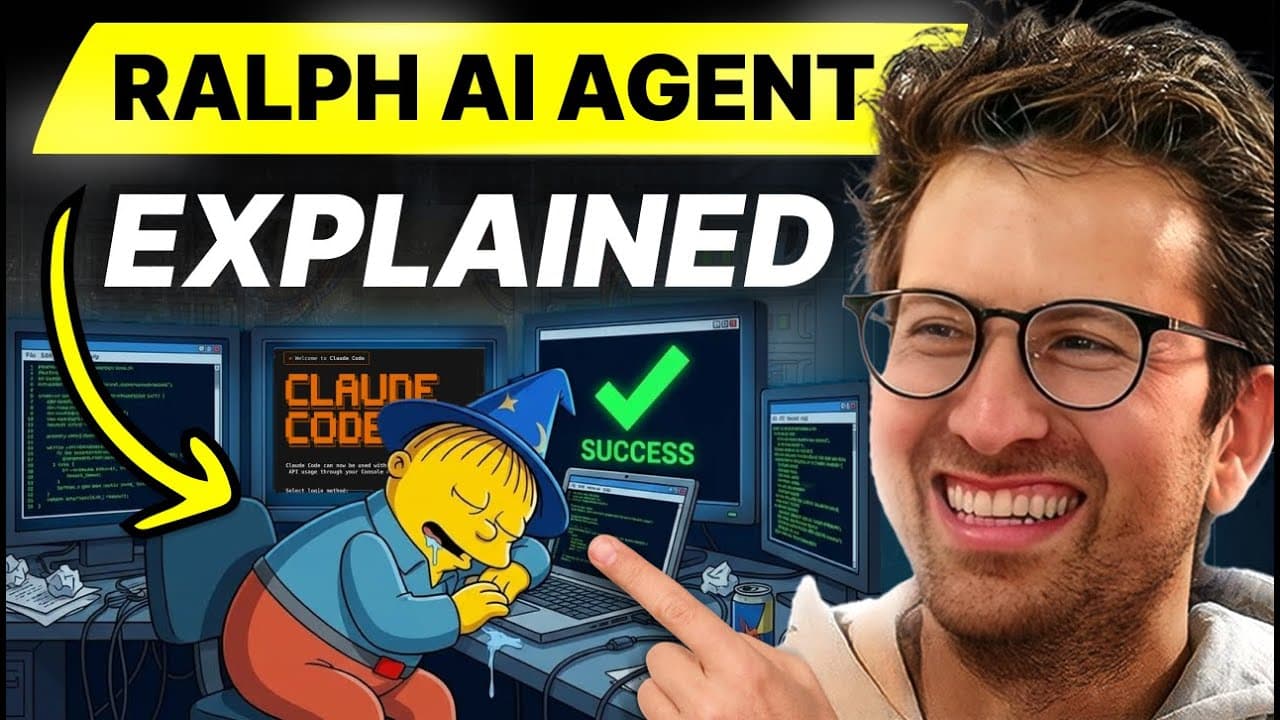 "Ralph Wiggum" AI Agent will 10x Claude Code/Amp
