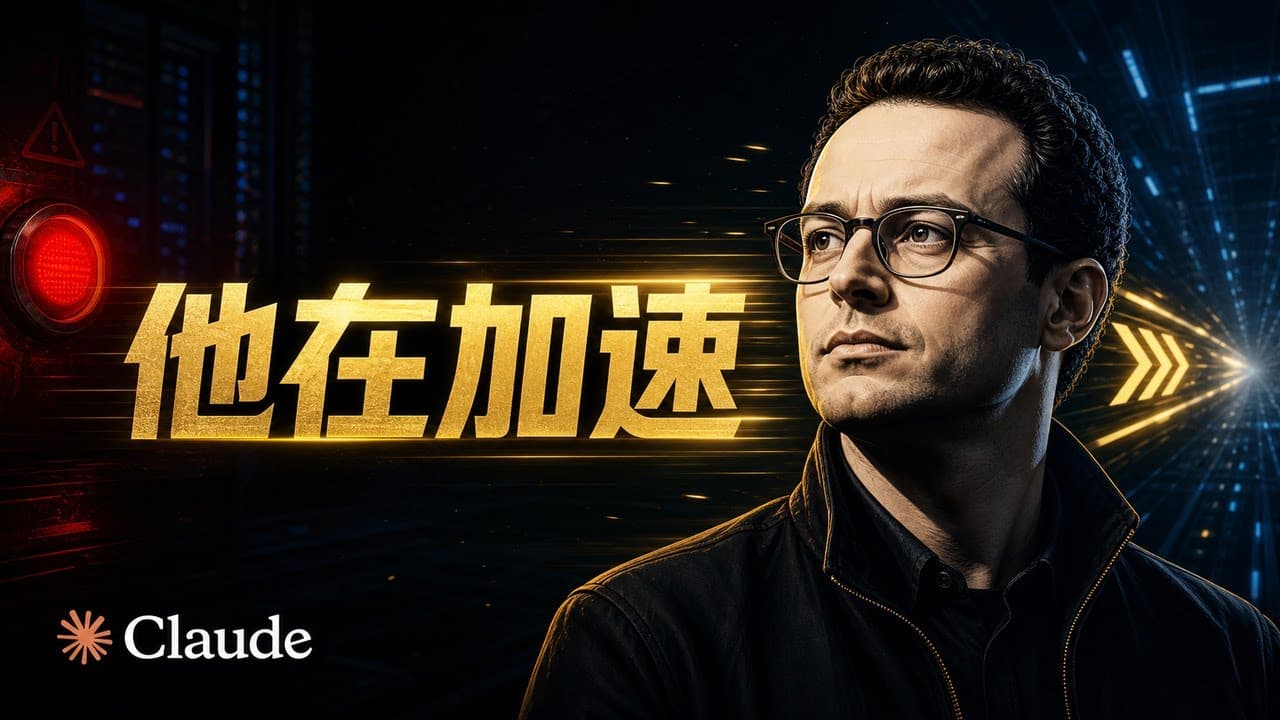 Anthropic达里奥访谈深度解读：一边警告AI失控，一边把Claude踩上油门