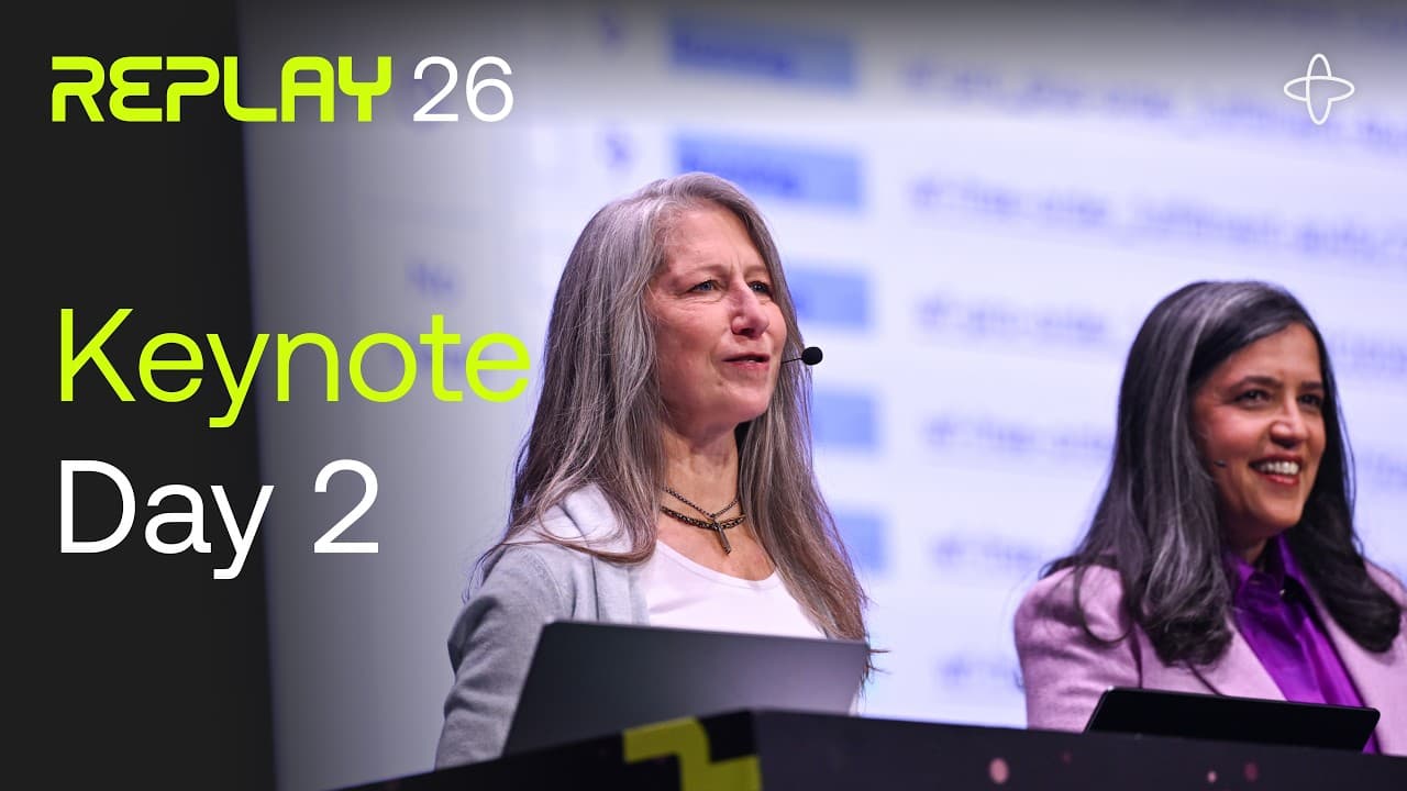 Replay 2026 Closing Keynote with Maxim Fateev
