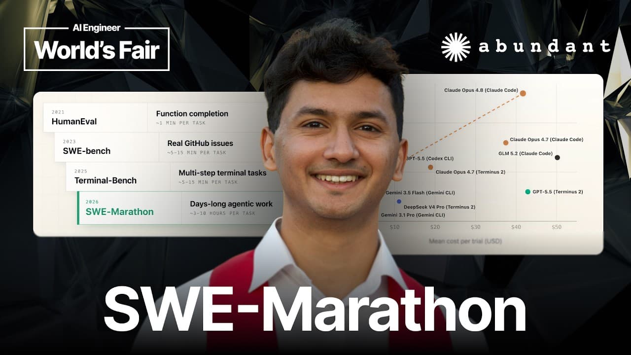 SWE-Marathon: Evaluating Coding Agents at Billion-Token Scale - Rishi Desai, Abundant AI