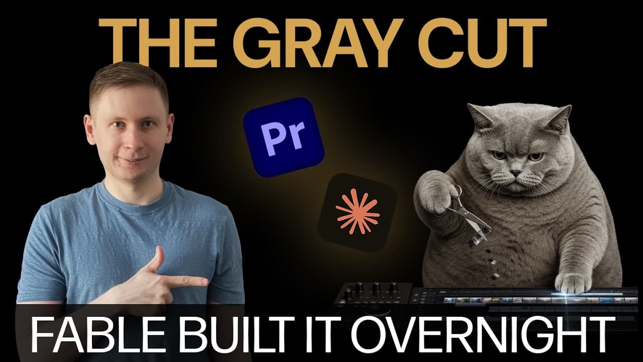 My Week with Fable 5: I Built a macOS Video Editor
