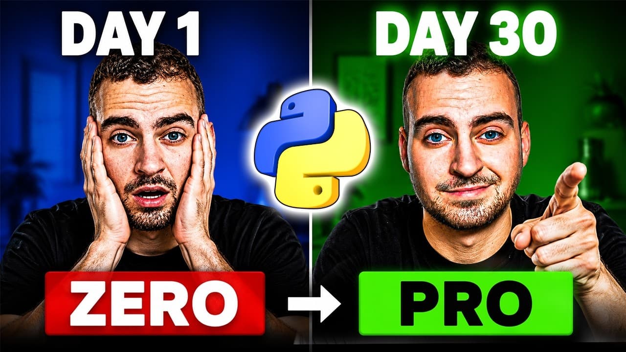 How I would learn Python programming FAST (If I could start over)