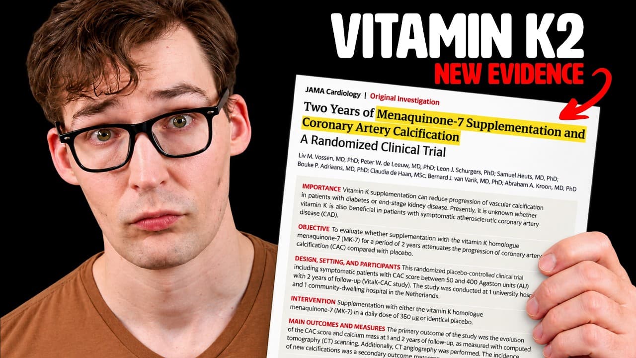 Could this change Everything about Vitamin K2 and Calcified Arteries? [New Study]