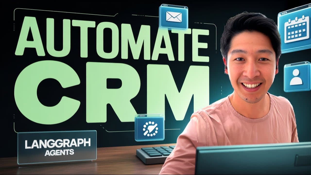 I Built the Ultimate CRM Agent in Langgraph (With MCP Tools)