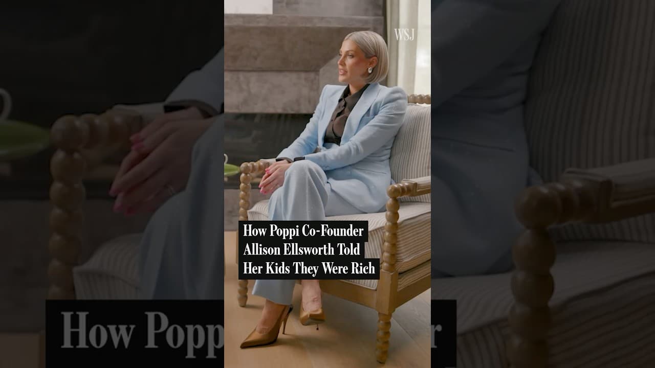 How Poppi Co-Founder Told Her Kids They Were Rich