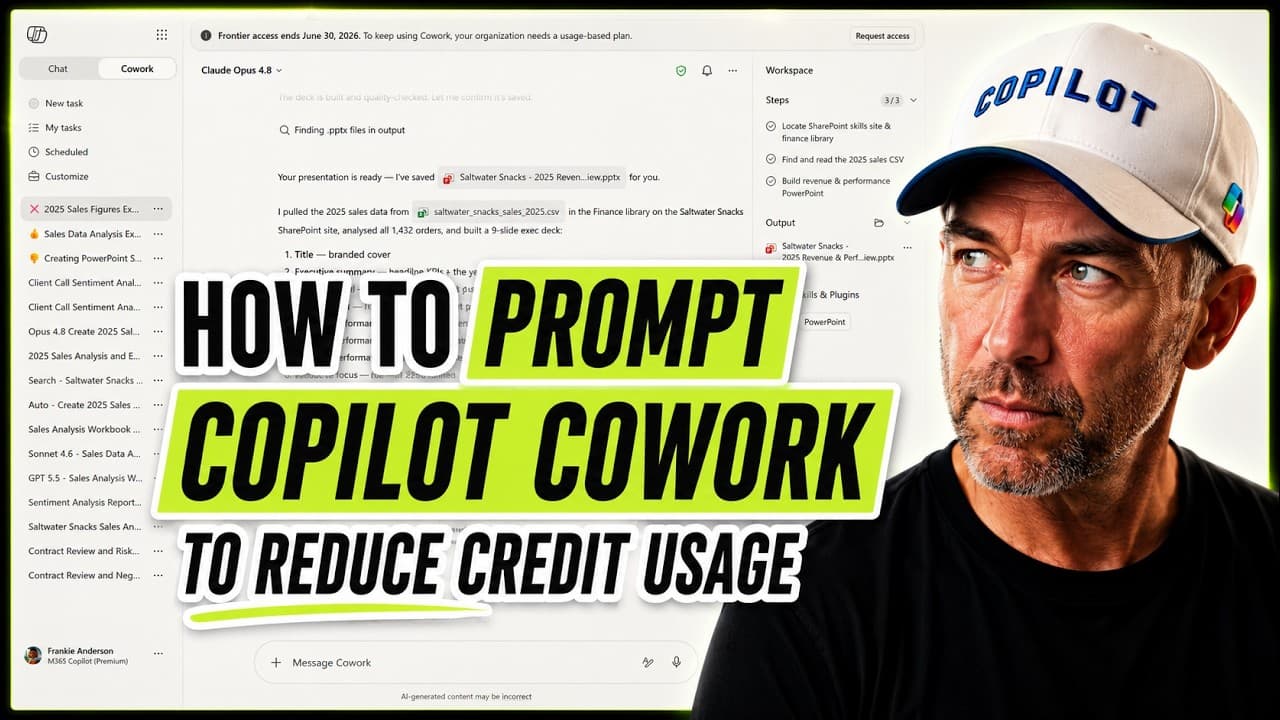 The Prompt Pattern That Cuts Cowork Costs in Half