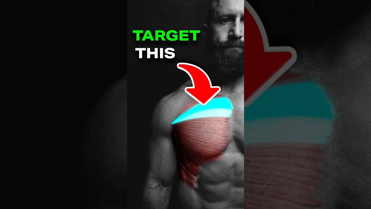 THIS Is How You Grow Your Upper Chest! #hypertrophy #bodybuilding