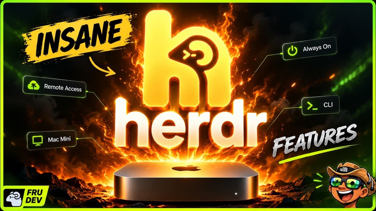 5 INSANE Herdr Features!!! 🔥