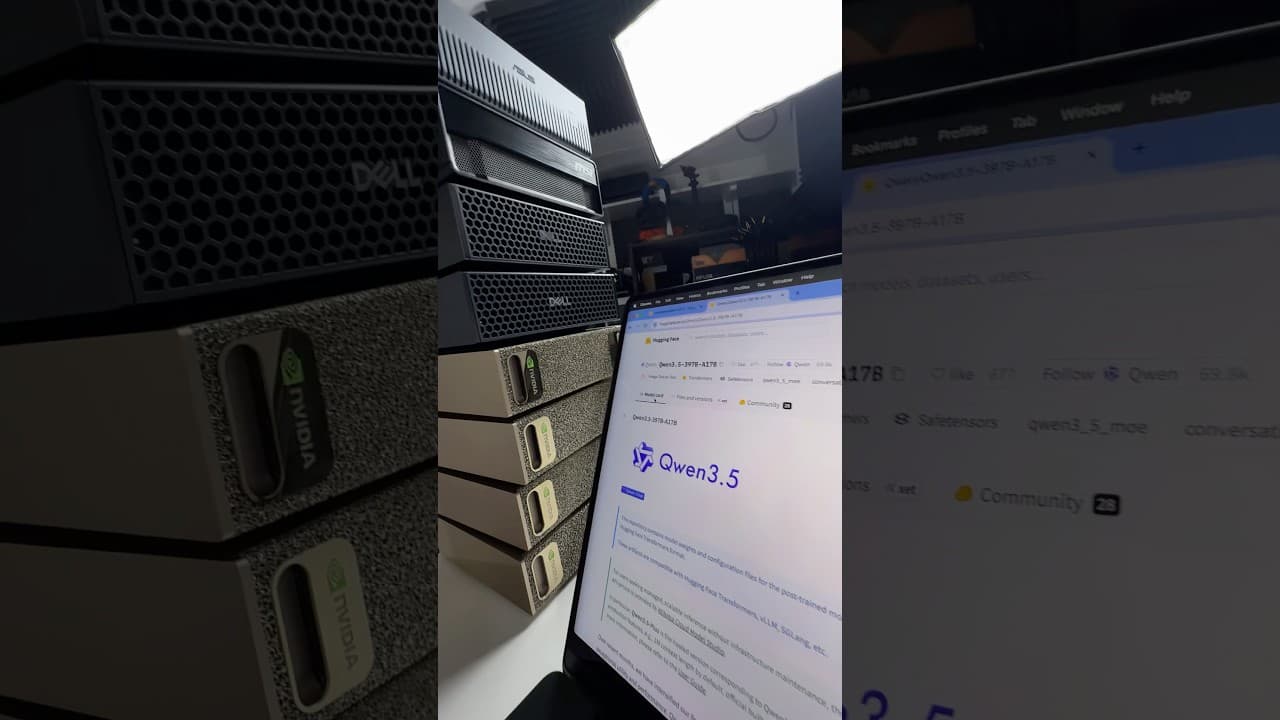 Spark cluster with Qwen3.5