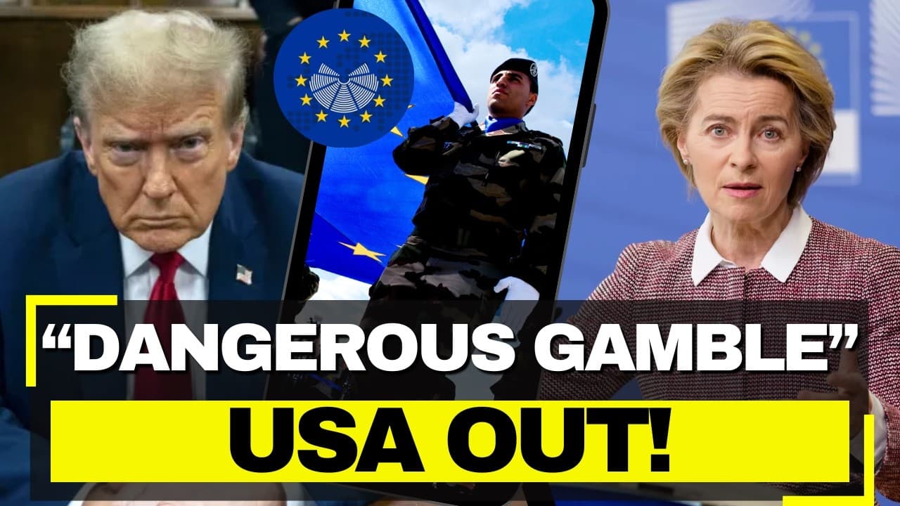30 European Leaders Just Told the US They're Building an Army Without It