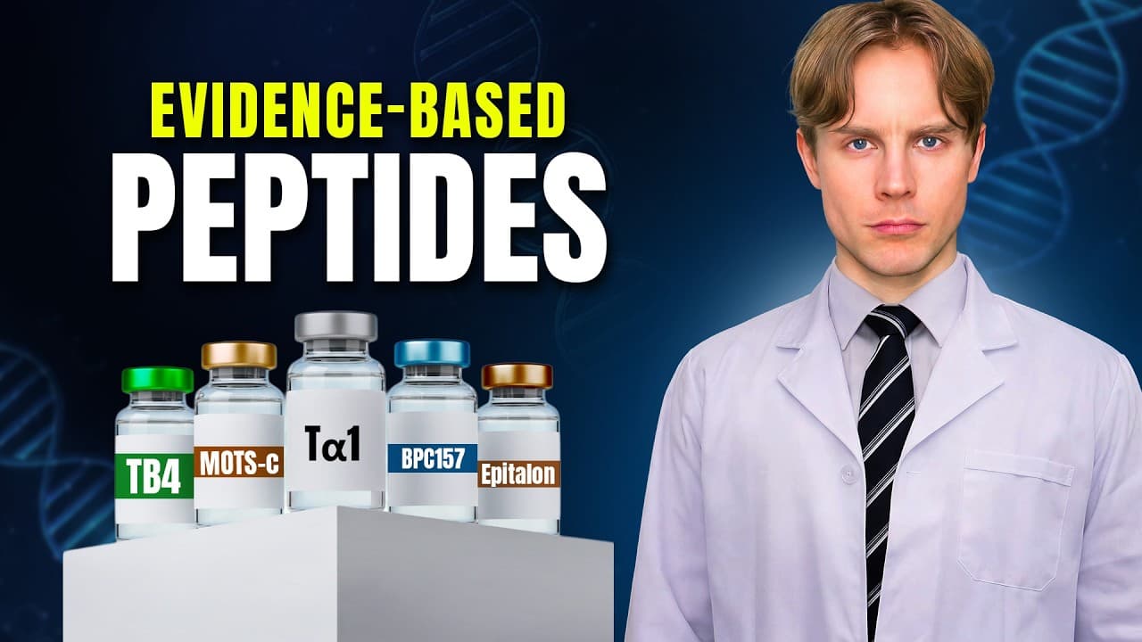 I Read All the Human Studies on the Most Popular Peptides - Here's What the Data Shows