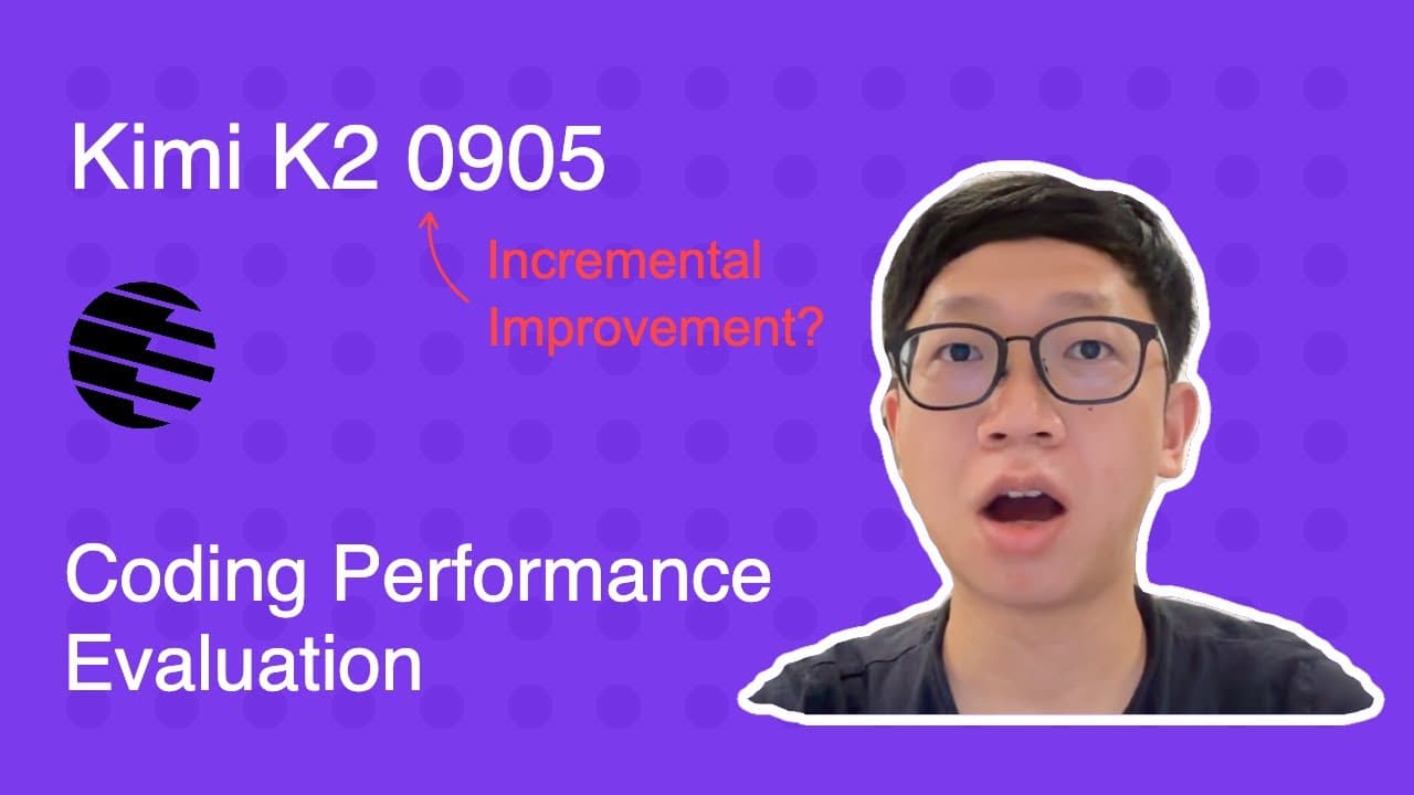 Kimi K2 0905 Coding Performance Evaluation