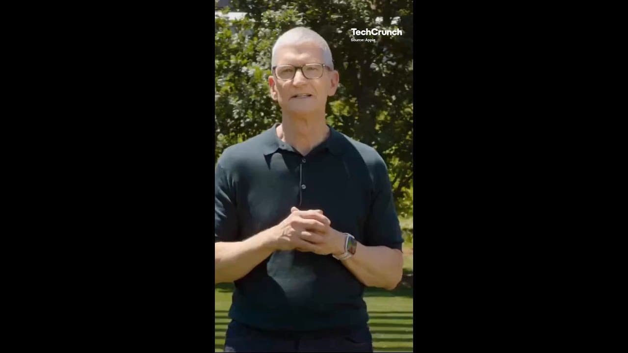 Apple CEO Tim Cook Gives His Final WWDC Goodbye