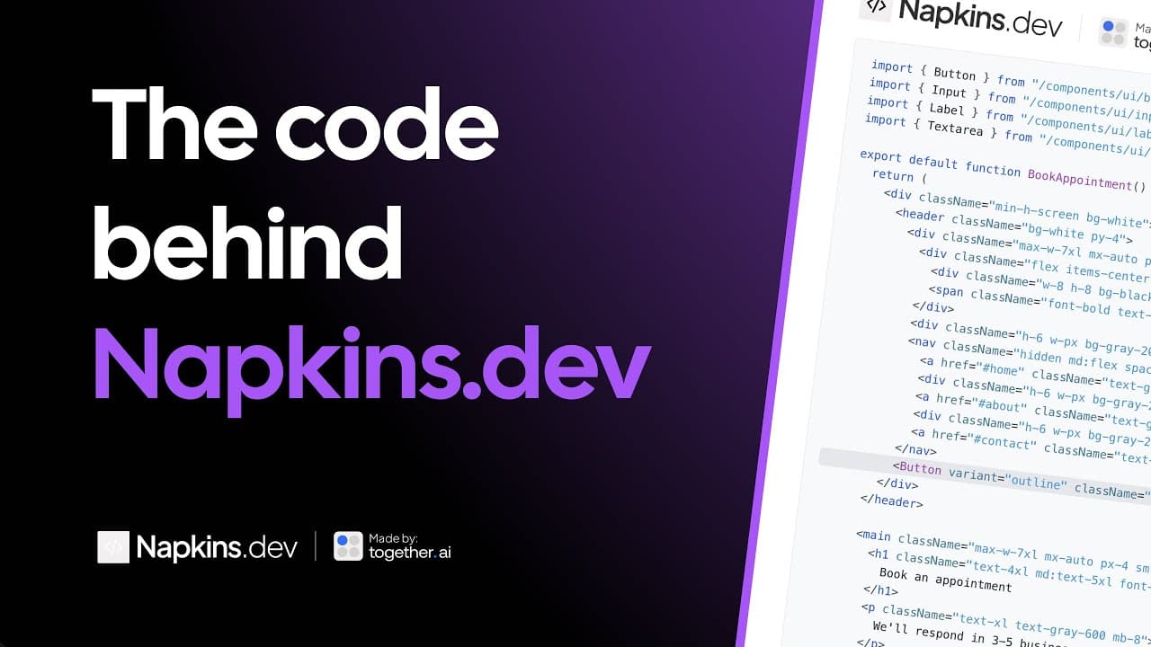 Deep dive into the code behind Napkins - Wireframe to Code app