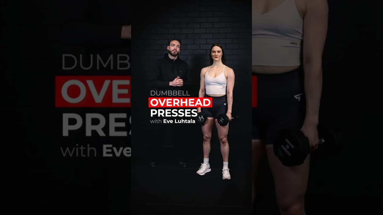 How to perform Dumbbell Overhead Presses