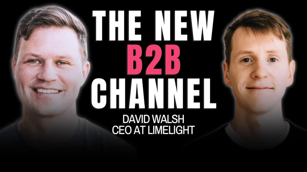 An Introduction to B2B Influencer Marketing w/ Limelight’s CEO David Walsh
