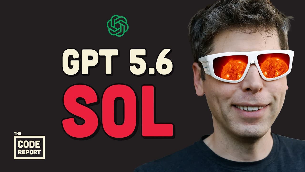 OpenAI is so back... GPT 5.6 Sol first look