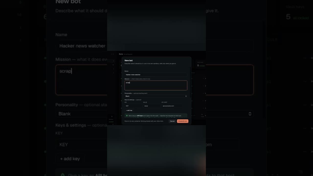 Build an AI Bot: Skip Discord, Scrape Hacker News! #shorts